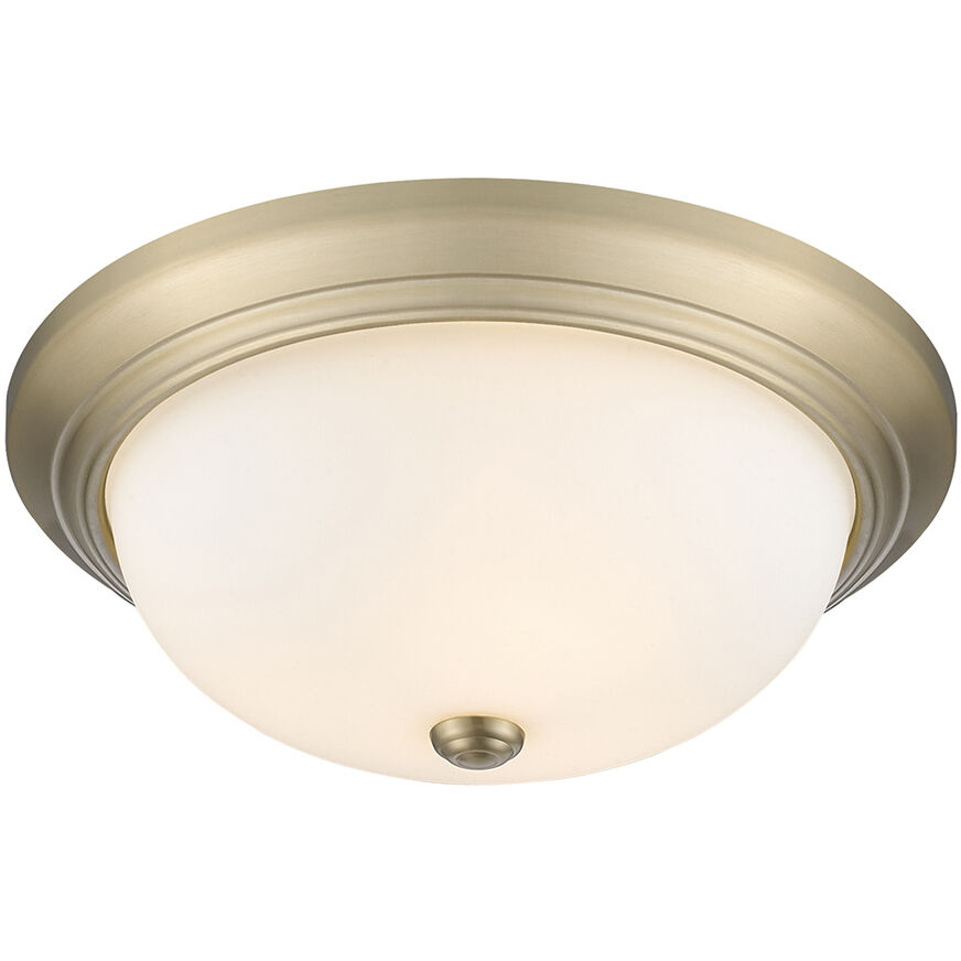 Kipson 3 Light 15 inch Modern Gold Flush Mount Ceiling Light